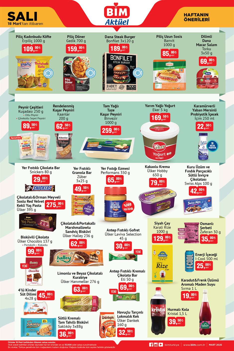 Haftanın fırsat ürünleri (17-24)