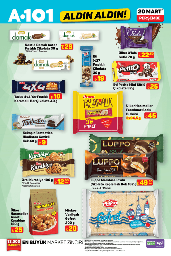 Haftanın fırsat ürünleri (17-24)