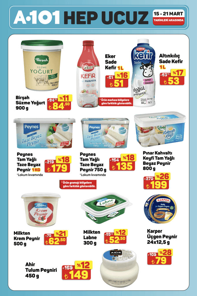 Haftanın fırsat ürünleri (17-24)