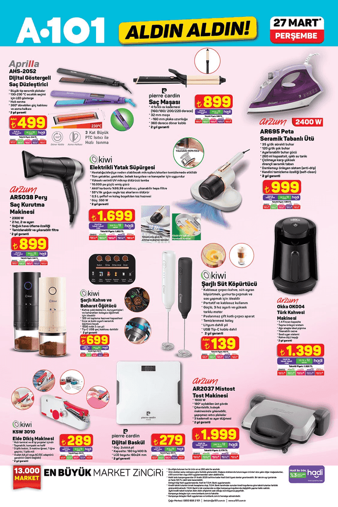 Haftanın fırsat ürünleri (24-31)