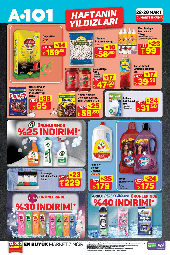 Haftanın fırsat ürünleri (24-31)