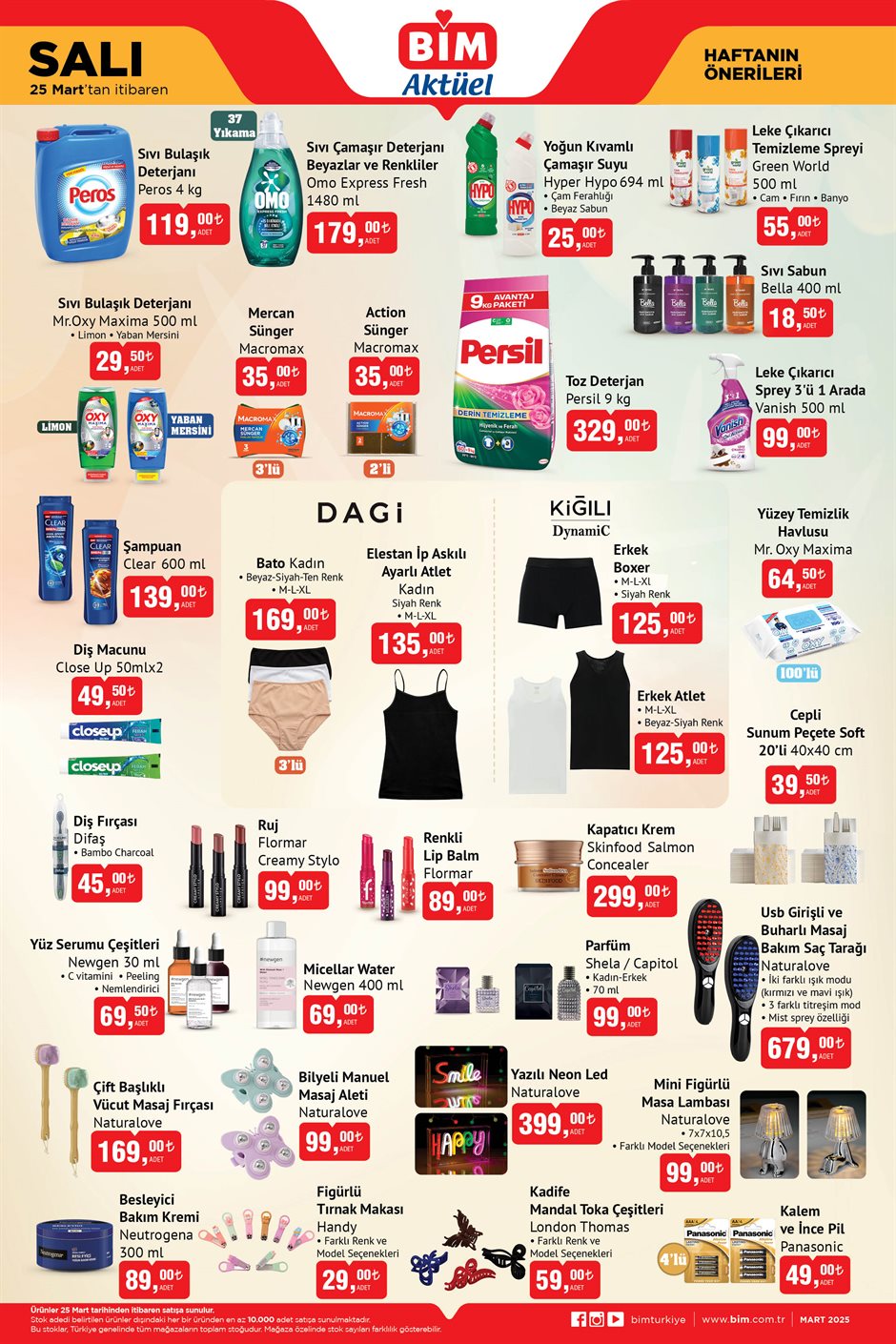 Haftanın fırsat ürünleri (24-31)