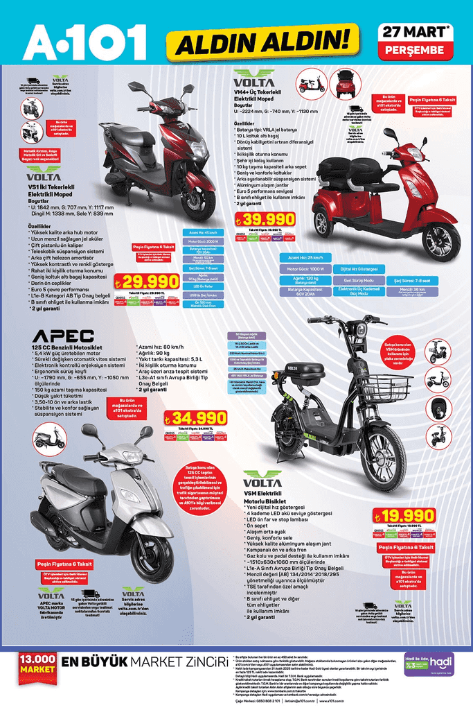 Haftanın fırsat ürünleri (24-31)