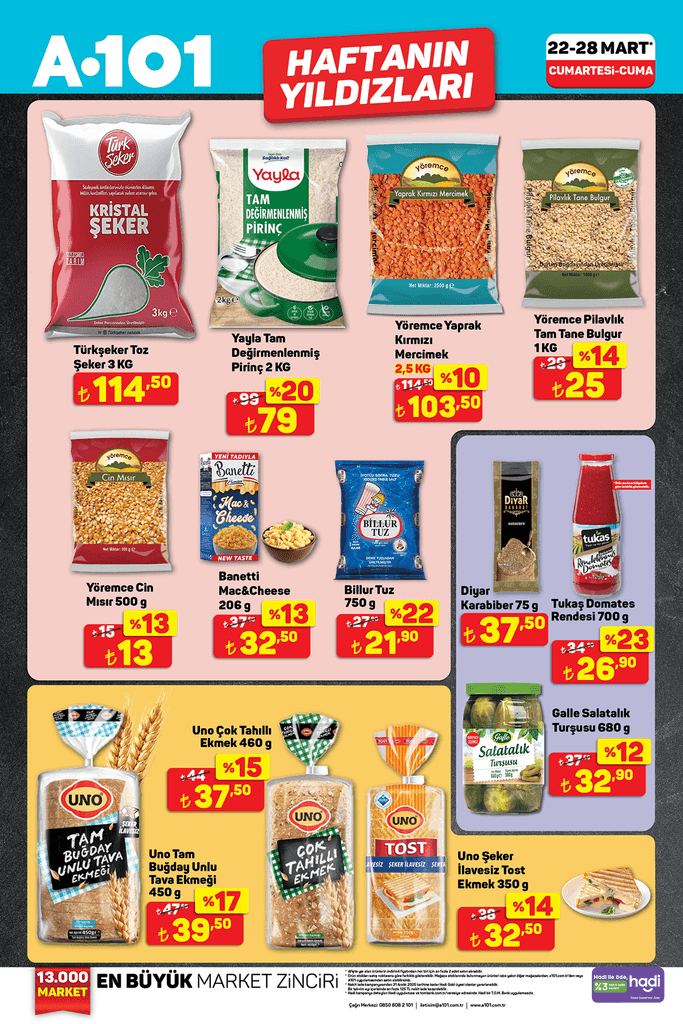 Haftanın fırsat ürünleri (24-31)