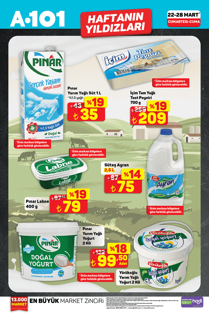 Haftanın fırsat ürünleri (24-31)