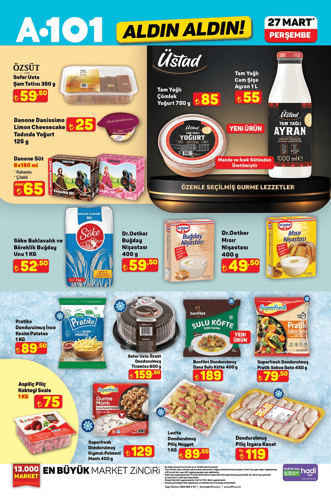 Haftanın fırsat ürünleri (24-31)