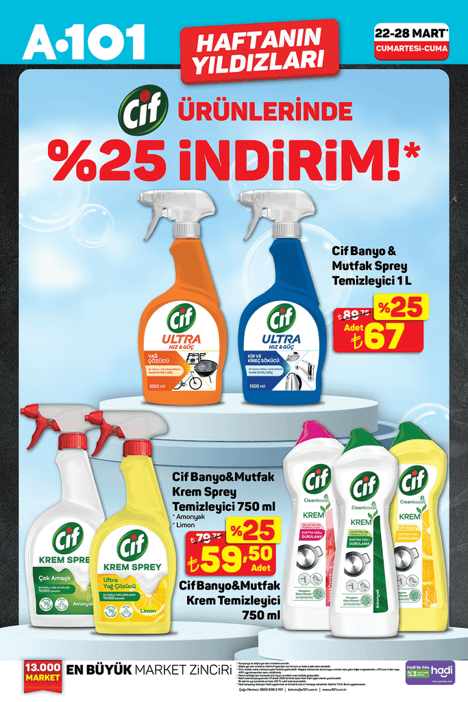 Haftanın fırsat ürünleri (24-31)