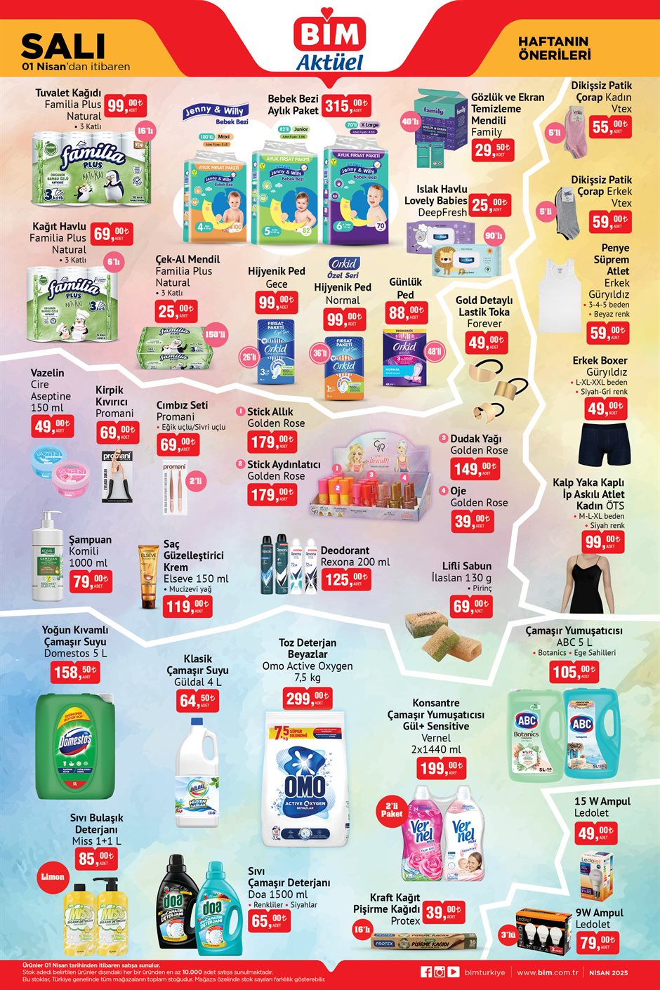 Haftanın fırsat ürünleri (24-31)