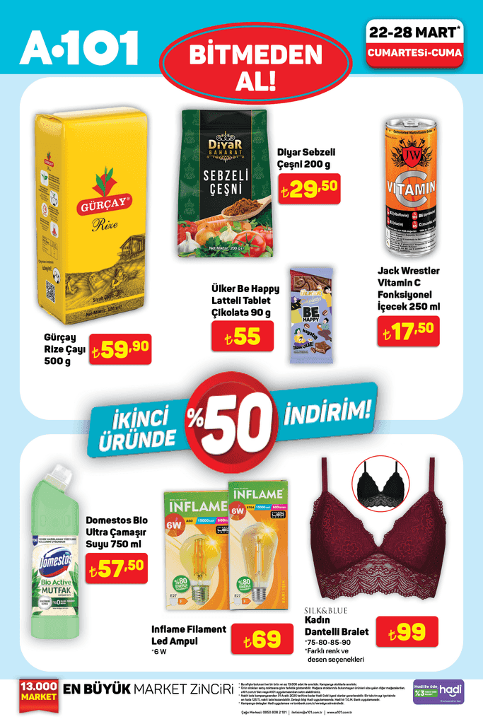 Haftanın fırsat ürünleri (24-31)