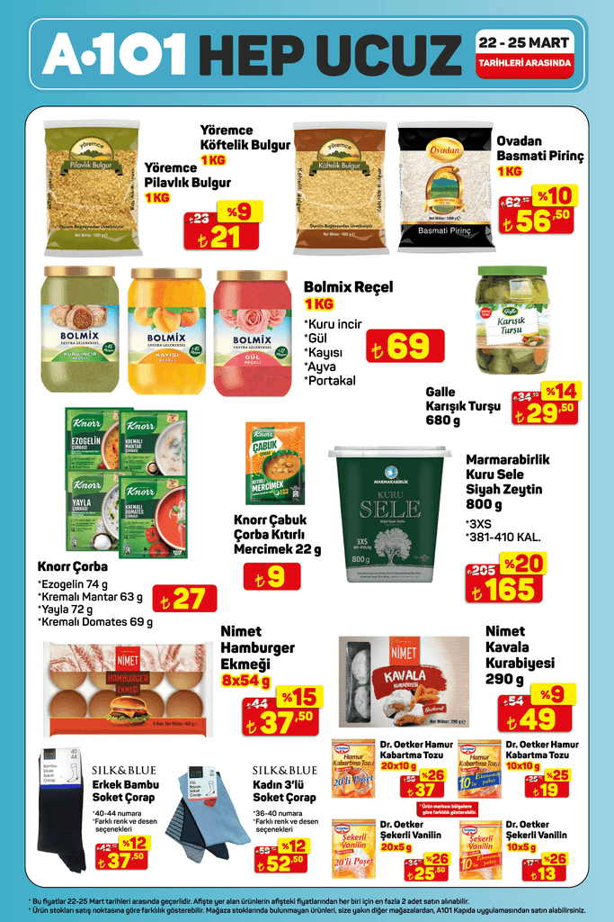 Haftanın fırsat ürünleri (24-31)