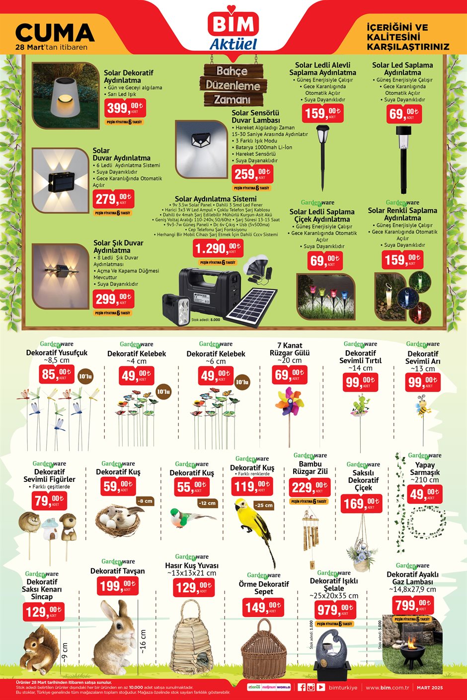 Haftanın fırsat ürünleri (24-31)