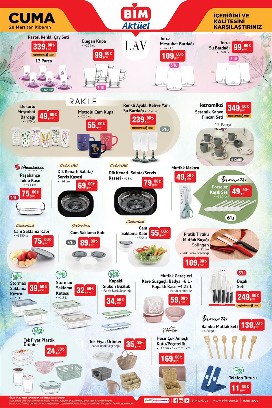 Haftanın fırsat ürünleri (24-31)