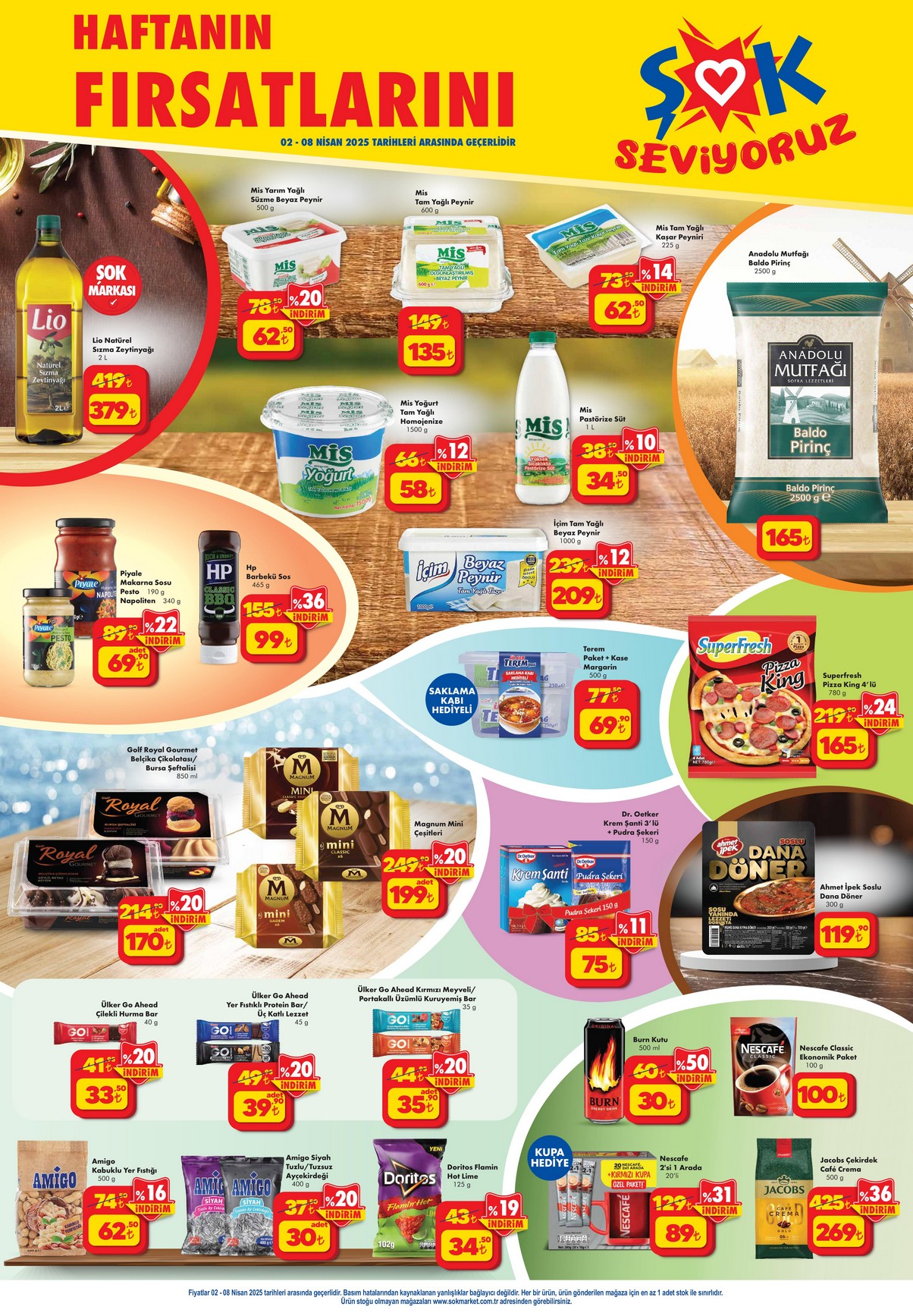 Haftanın fırsat ürünleri (1-8)