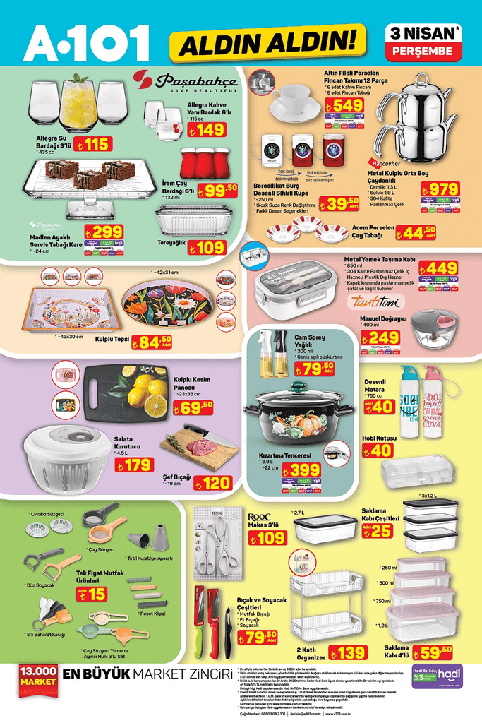 Haftanın fırsat ürünleri (1-8)