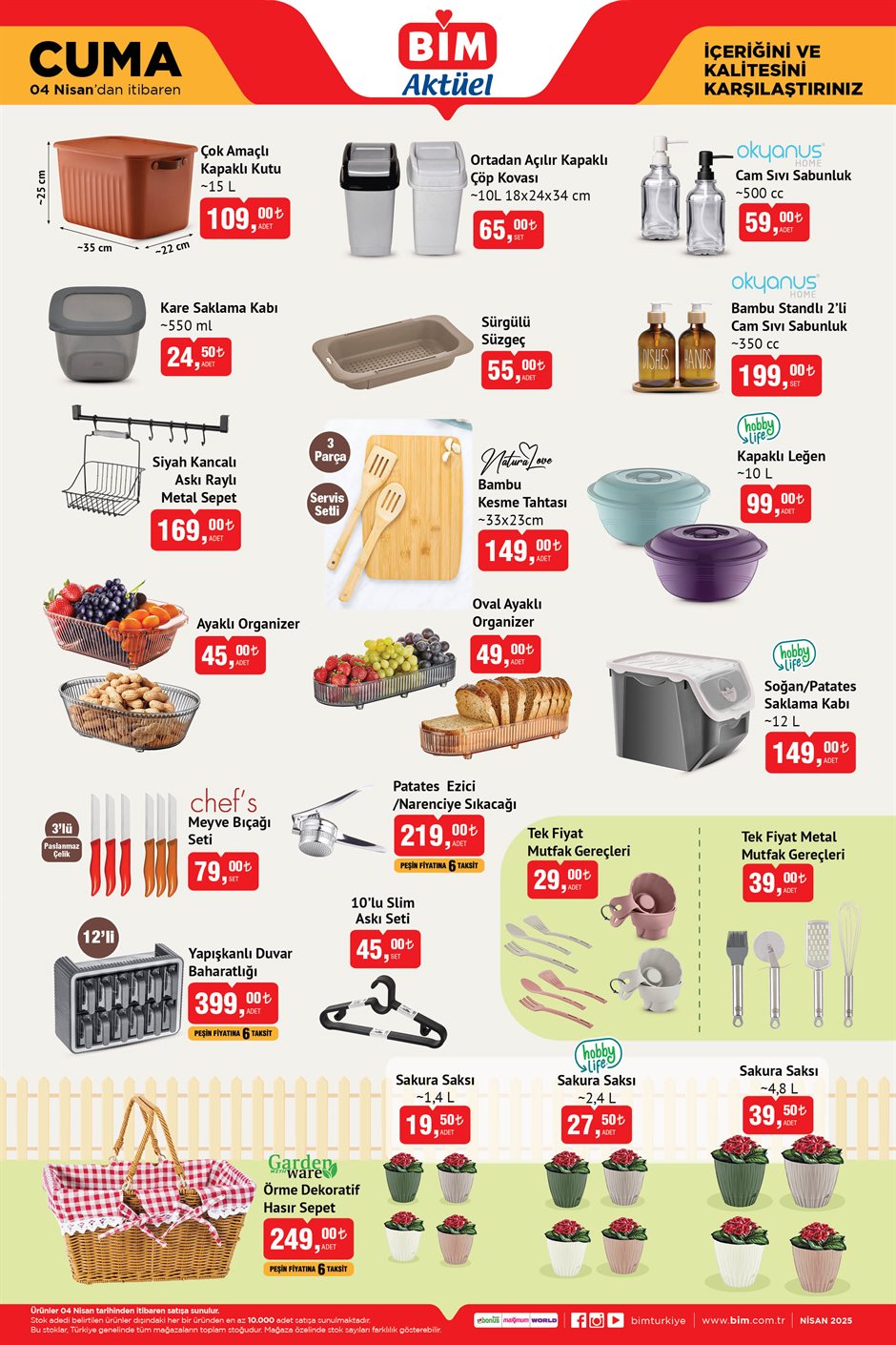 Haftanın fırsat ürünleri (1-8)