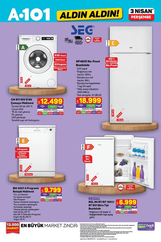 Haftanın fırsat ürünleri (1-8)