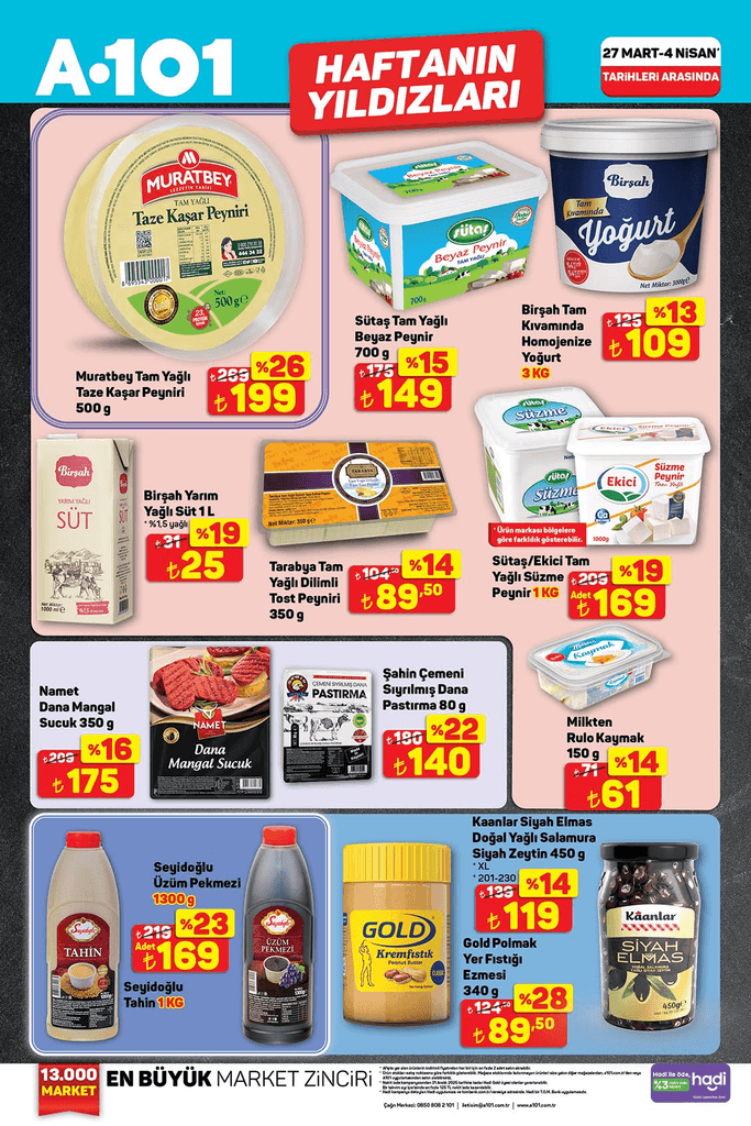 Haftanın fırsat ürünleri (1-8)