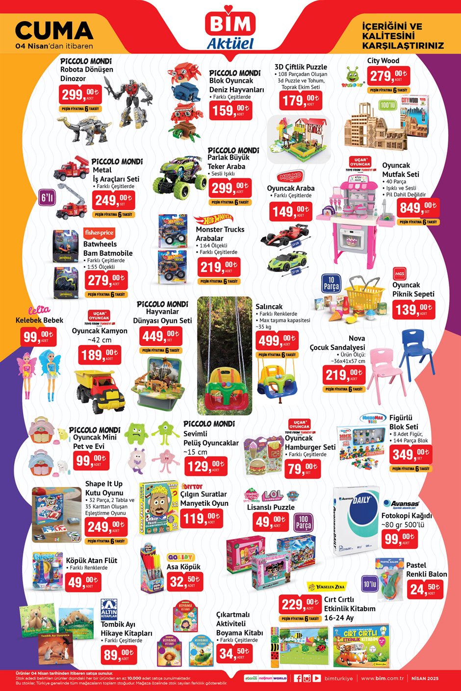 Haftanın fırsat ürünleri (1-8)