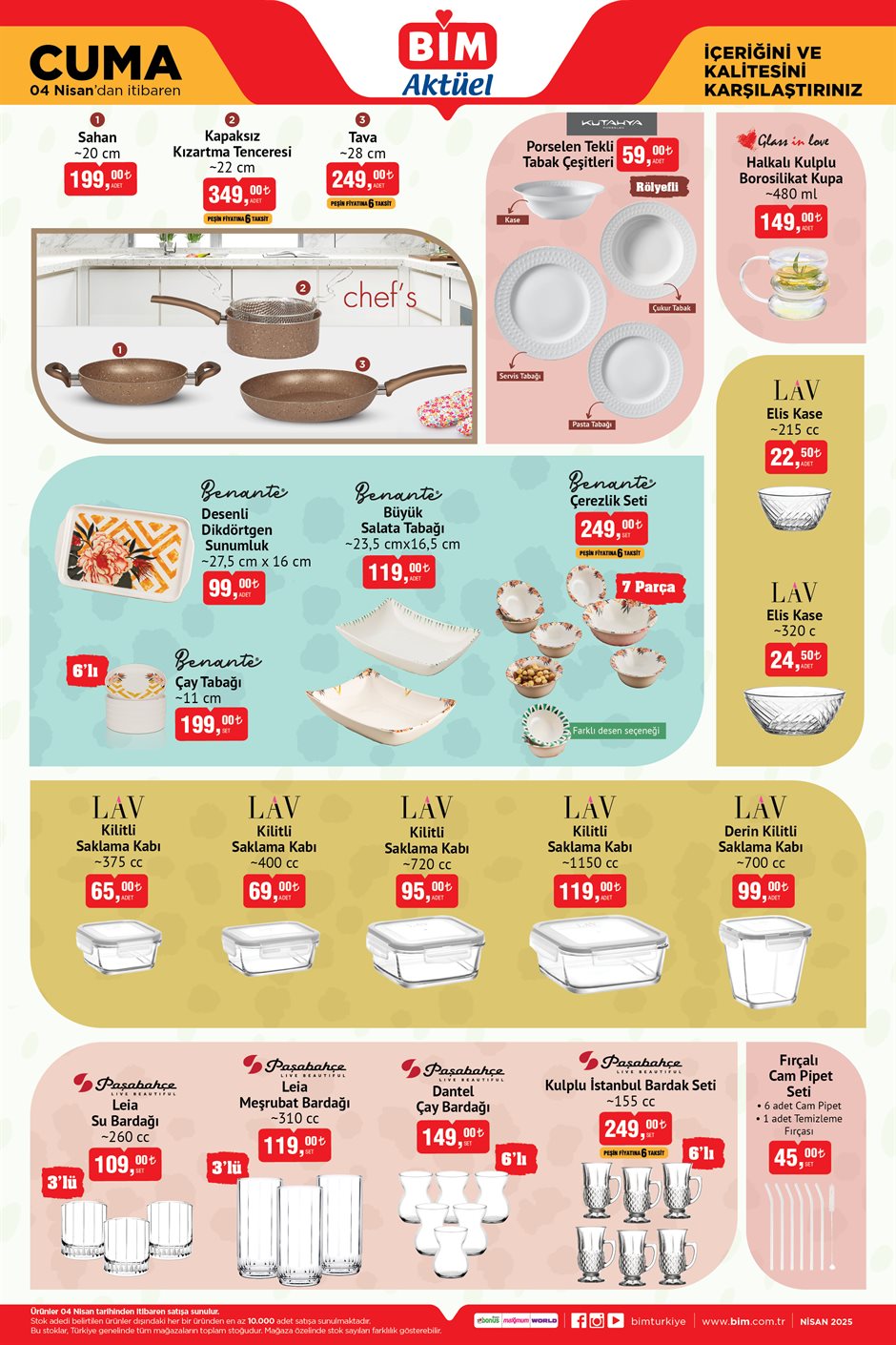 Haftanın fırsat ürünleri (1-8)