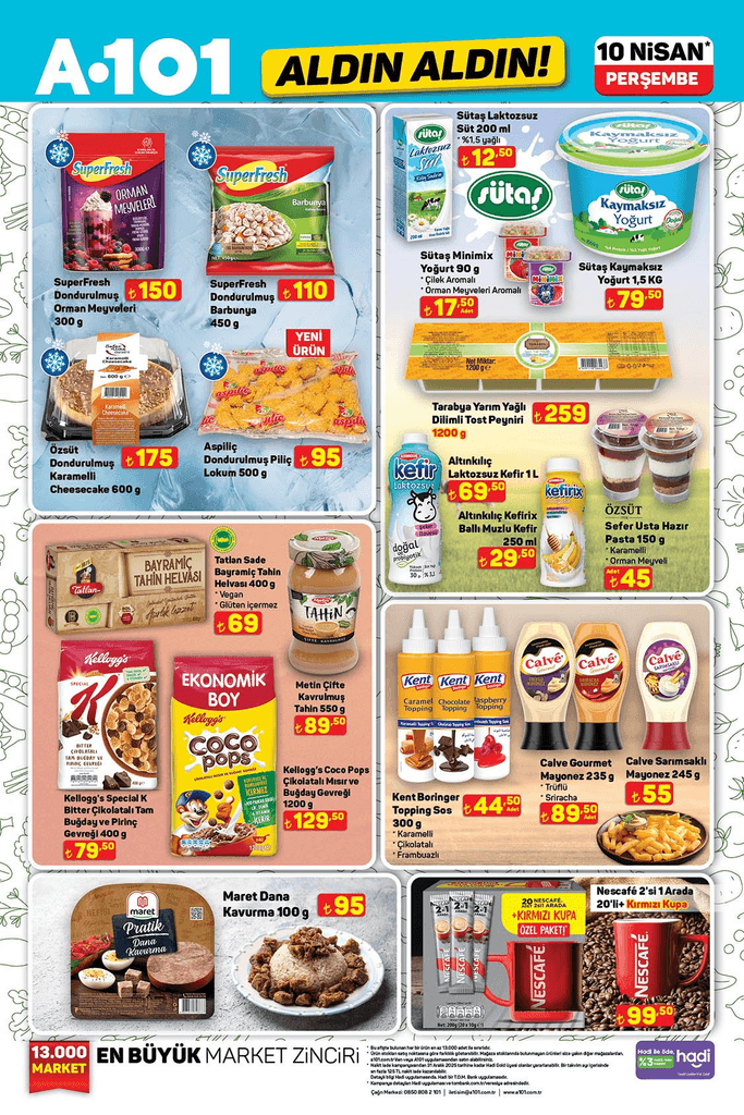 Haftanın fırsat ürünleri (7-14)