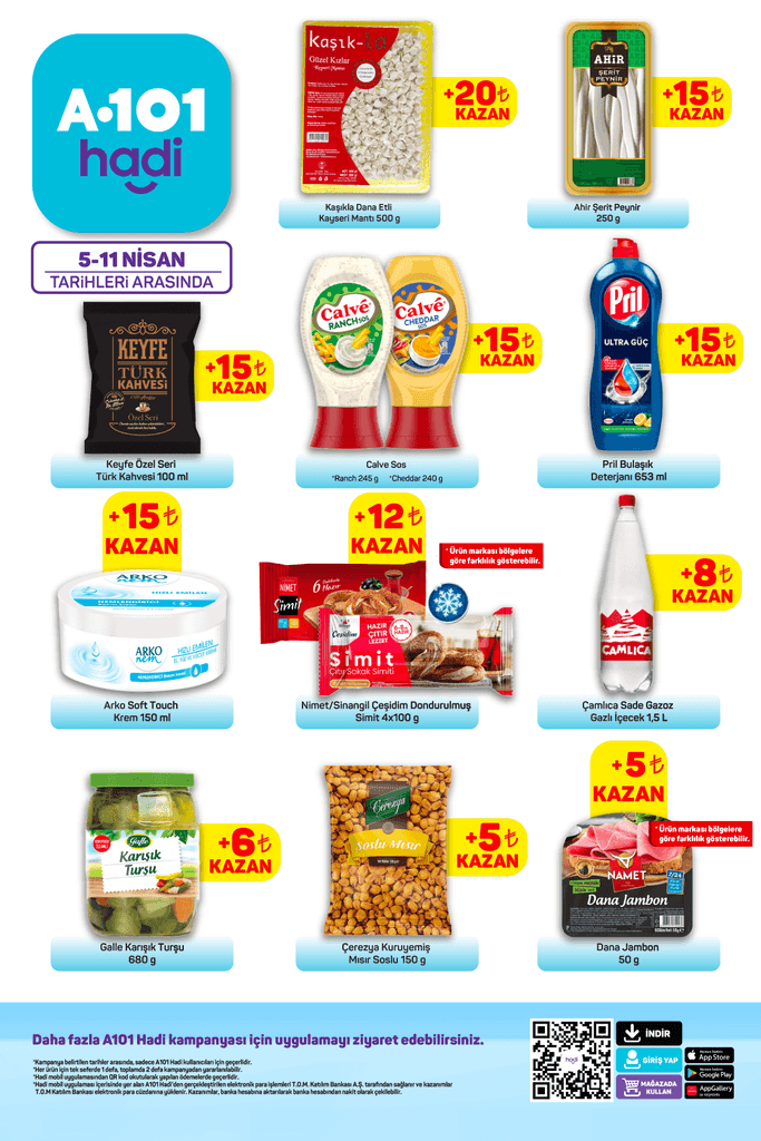 Haftanın fırsat ürünleri (7-14)