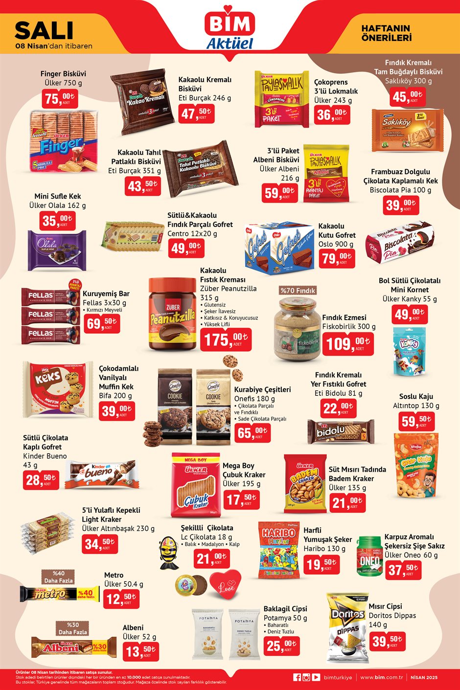 Haftanın fırsat ürünleri (7-14)