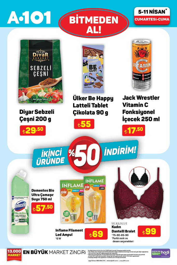 Haftanın fırsat ürünleri (7-14)