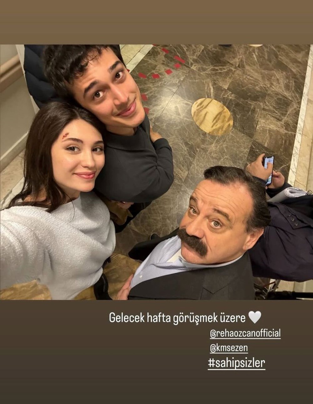 Sahipsizler yıldızlarından kamera arkası fotoğrafları