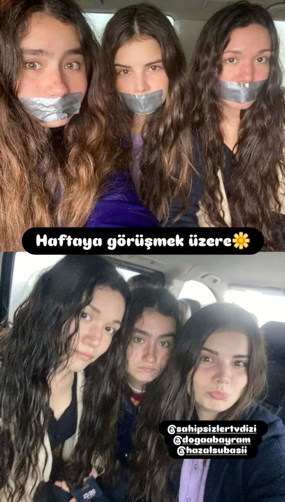 Sahipsizler yıldızlarından kamera arkası fotoğrafları
