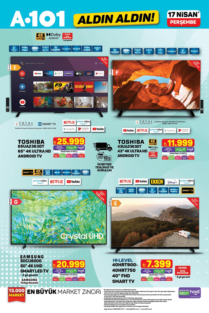 Haftanın fırsat ürünleri (14-21)