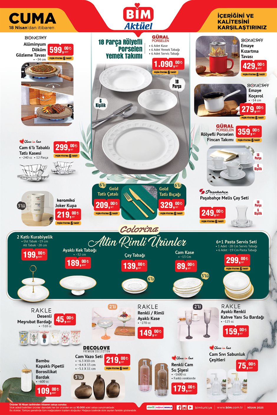 Haftanın fırsat ürünleri (14-21)