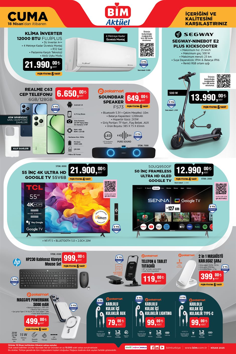 Haftanın fırsat ürünleri (14-21)