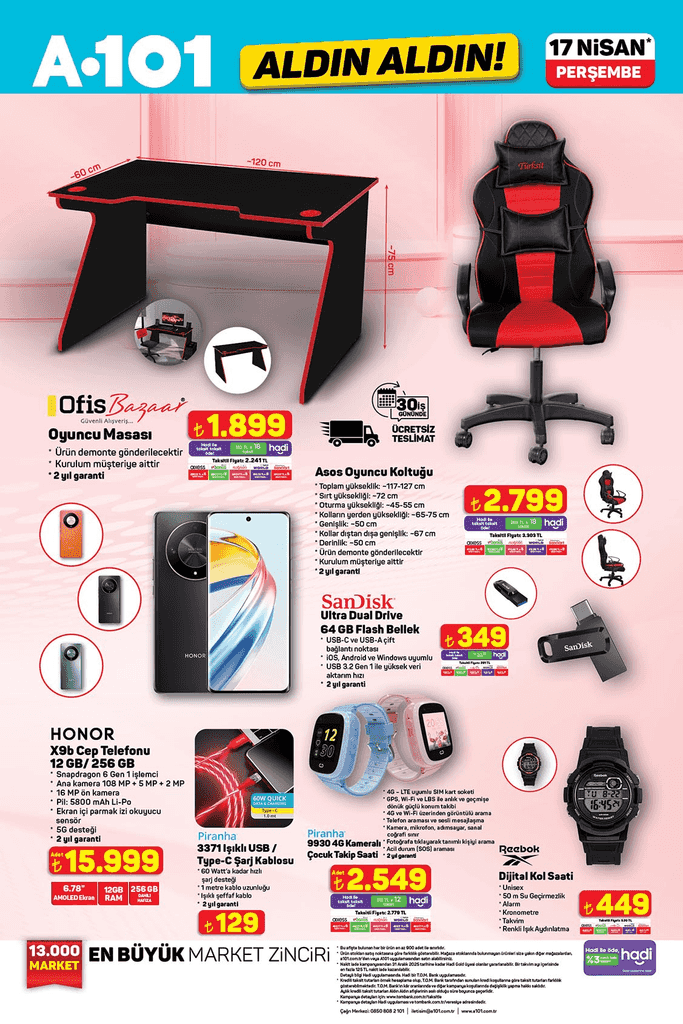 Haftanın fırsat ürünleri (14-21)