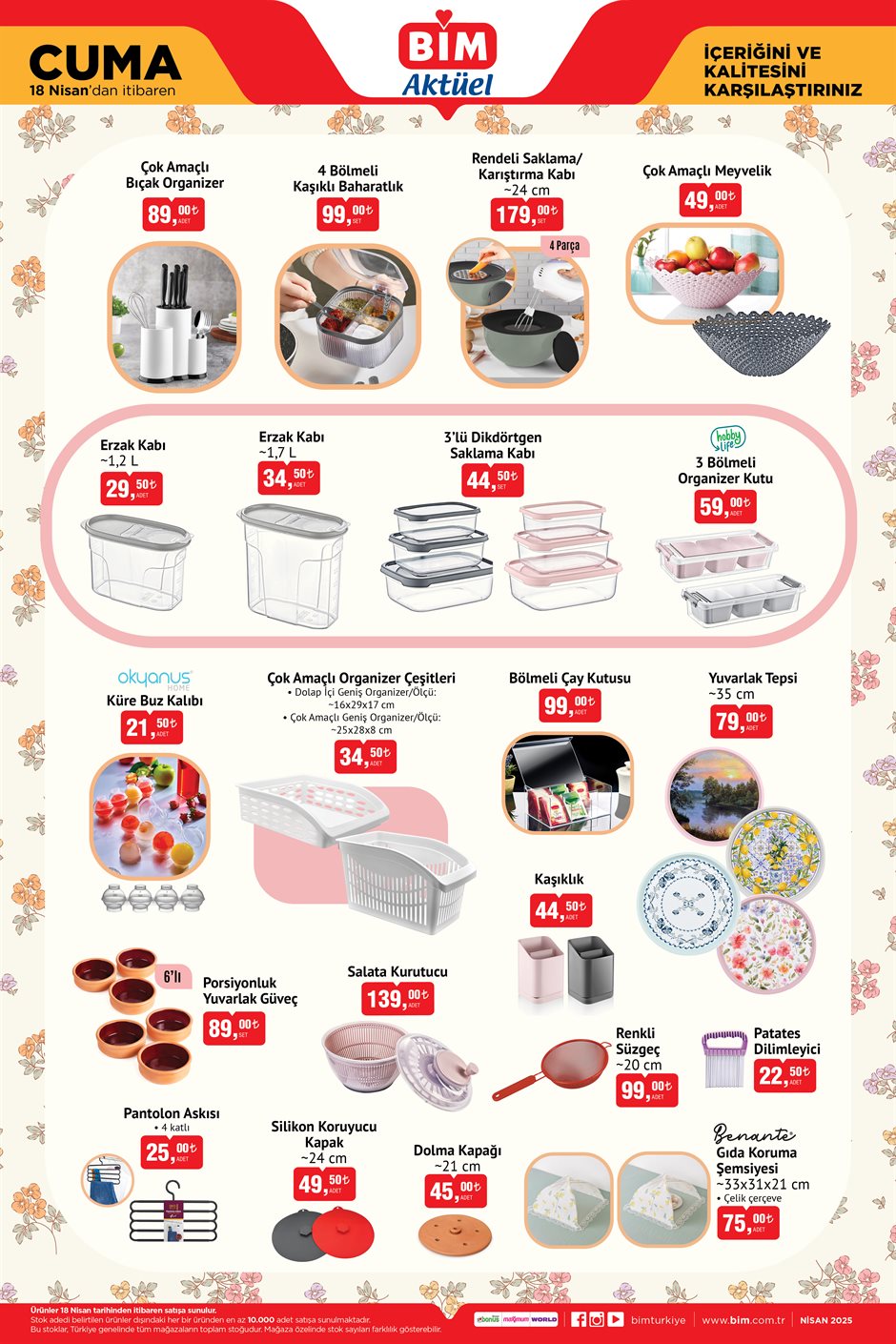 Haftanın fırsat ürünleri (14-21)