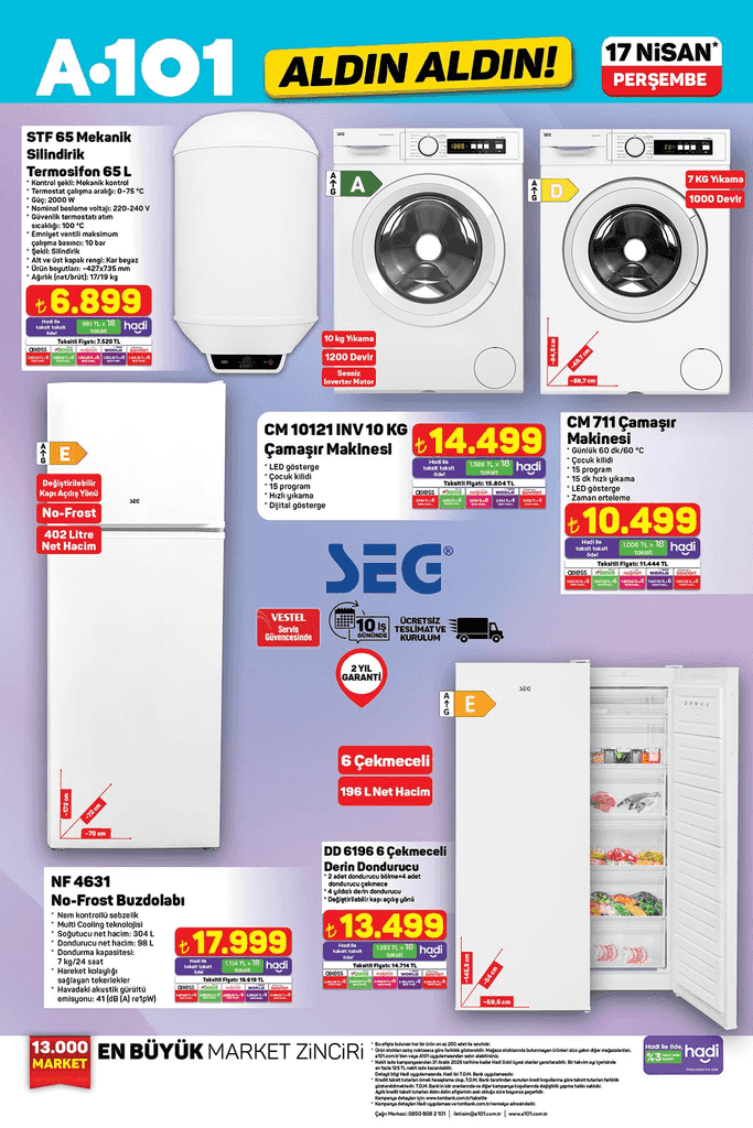 Haftanın fırsat ürünleri (14-21)