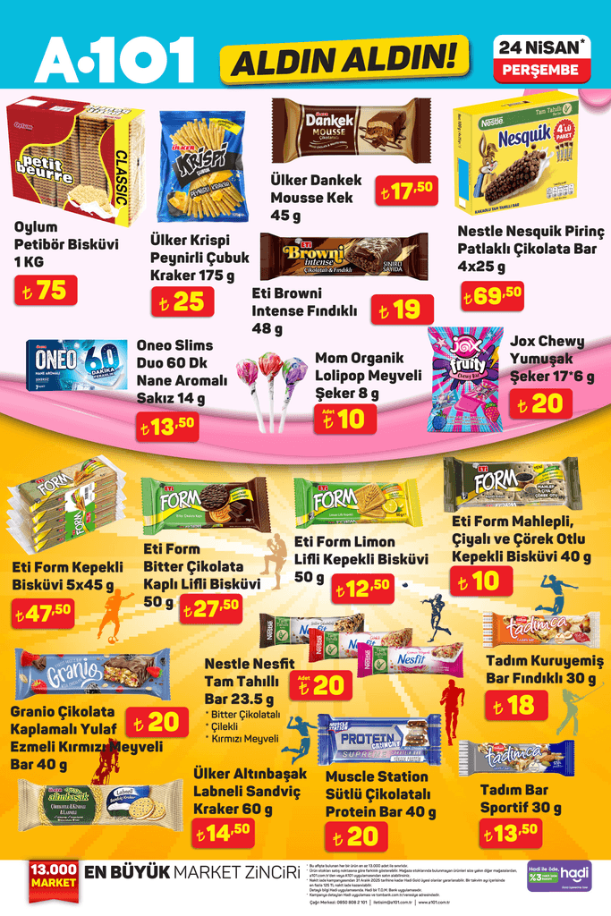 Haftanın fırsat ürünleri (21-28)