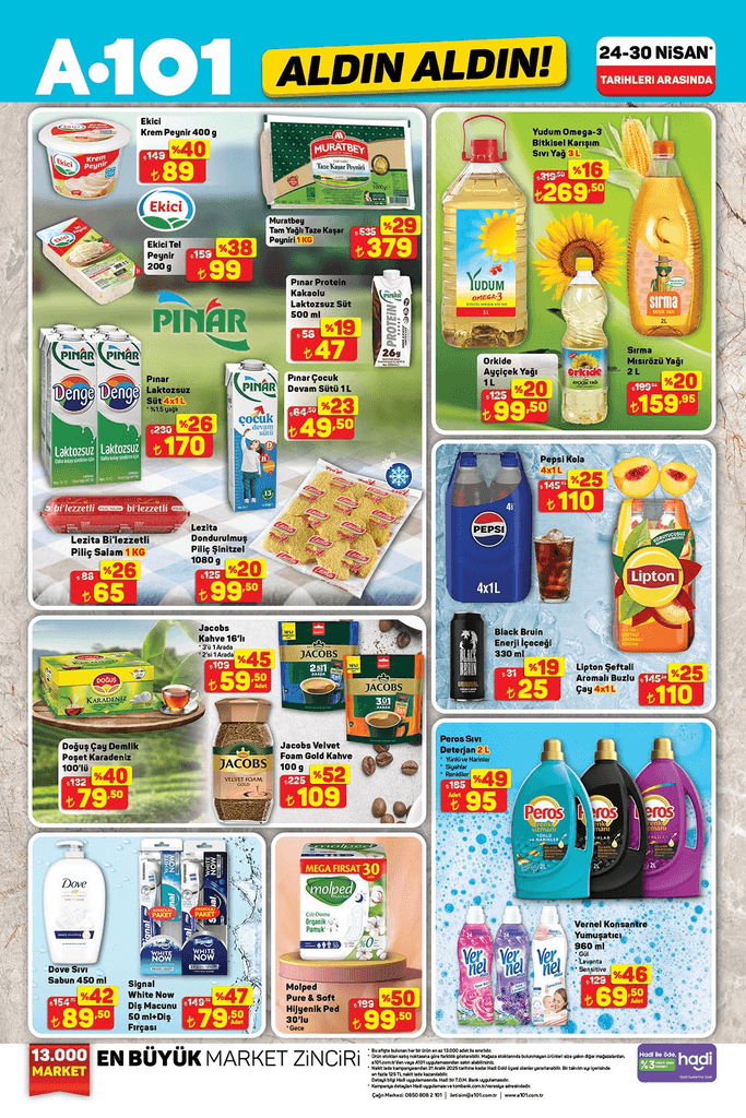 Haftanın fırsat ürünleri (21-28)