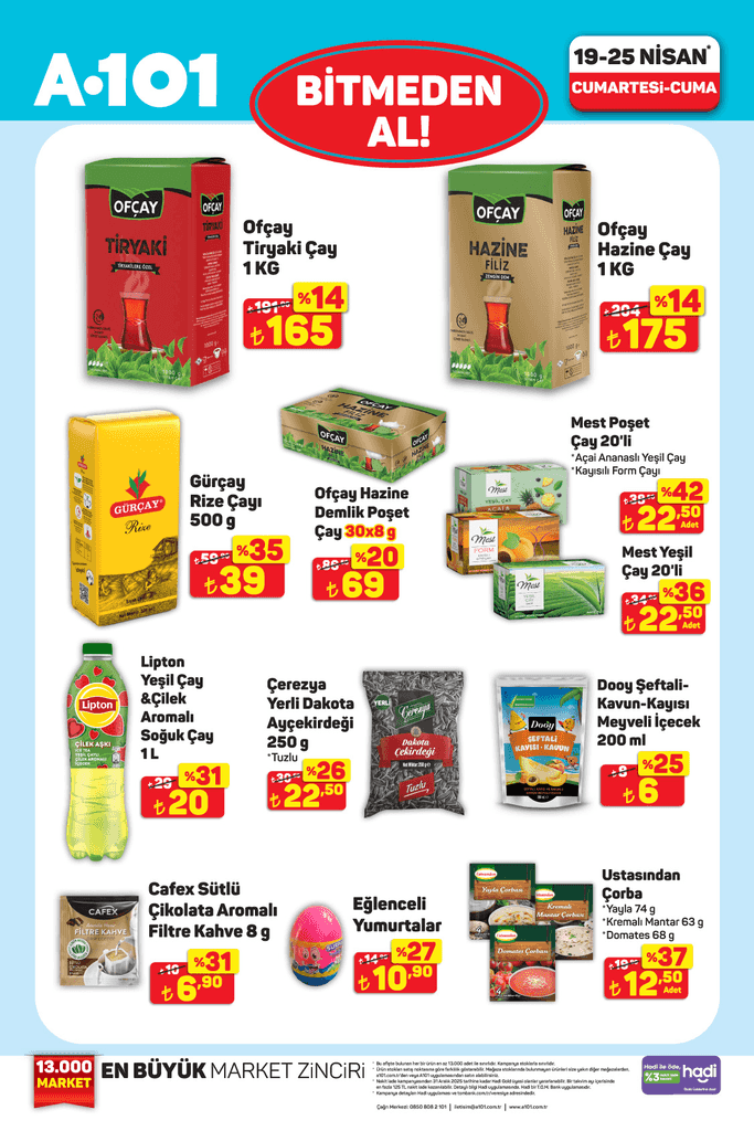 Haftanın fırsat ürünleri (21-28)