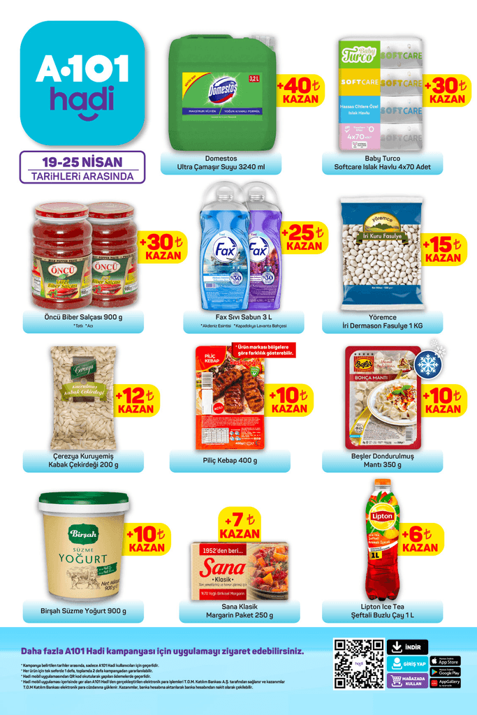 Haftanın fırsat ürünleri (21-28)