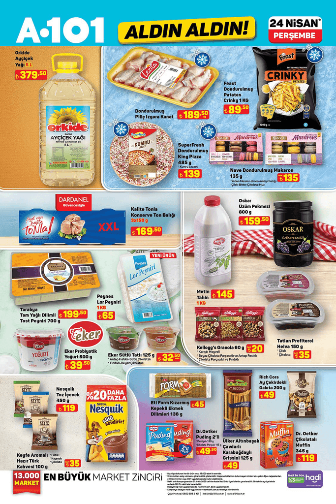 Haftanın fırsat ürünleri (21-28)