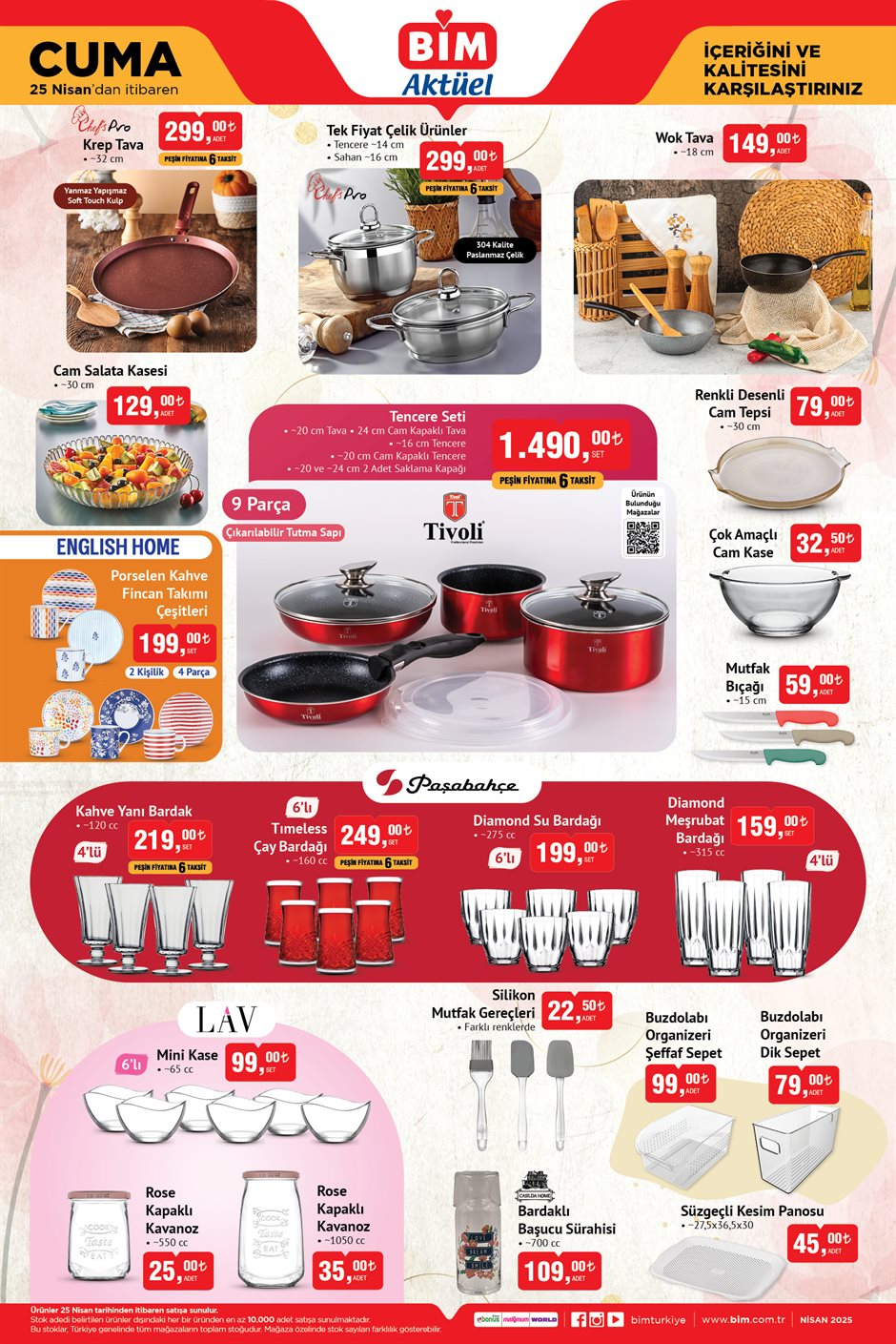 Haftanın fırsat ürünleri (21-28)