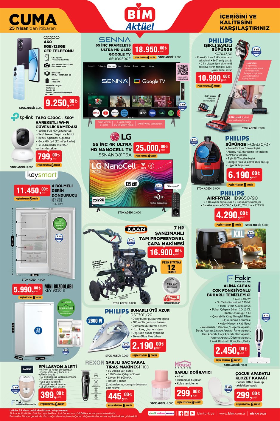 Haftanın fırsat ürünleri (21-28)