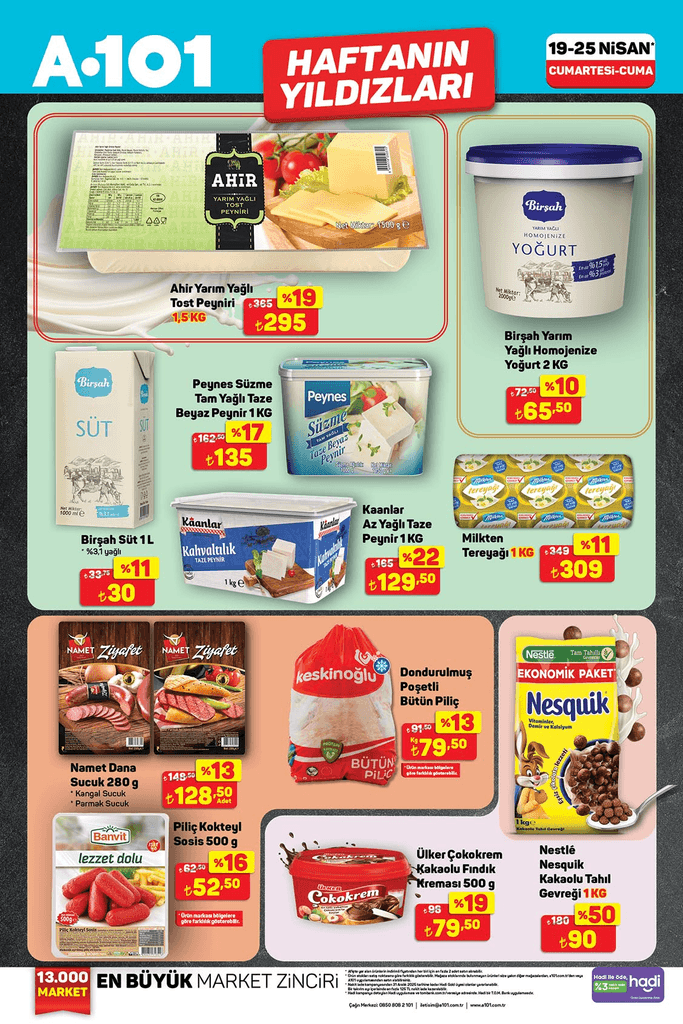 Haftanın fırsat ürünleri (21-28)