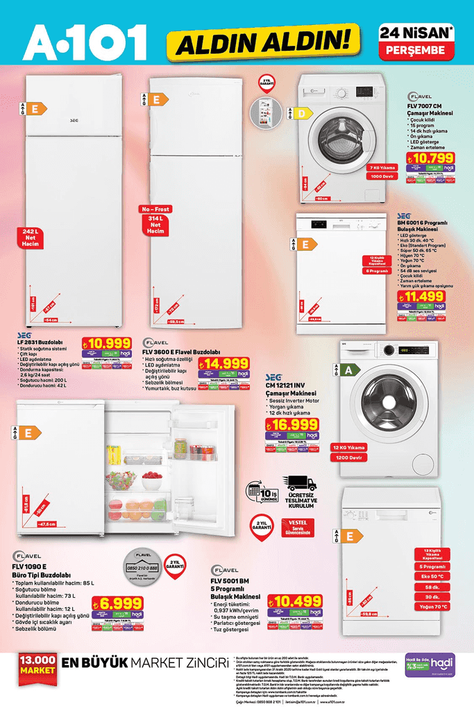 Haftanın fırsat ürünleri (21-28)