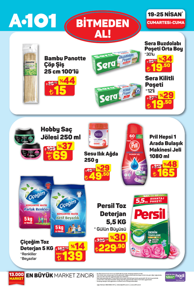 Haftanın fırsat ürünleri (21-28)