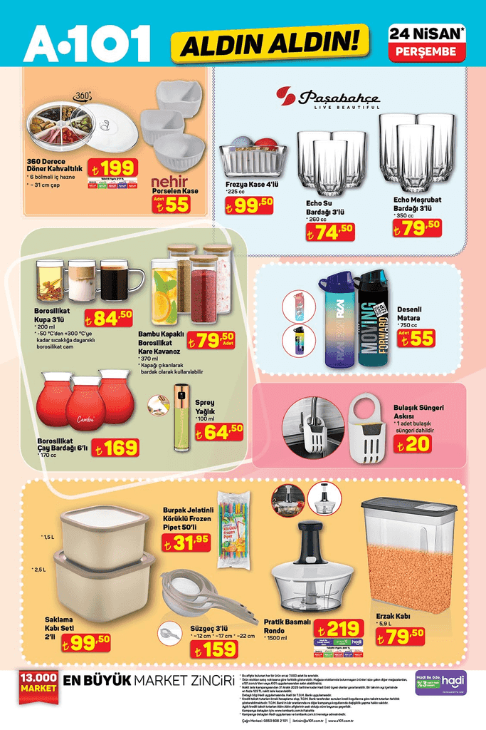 Haftanın fırsat ürünleri (21-28)