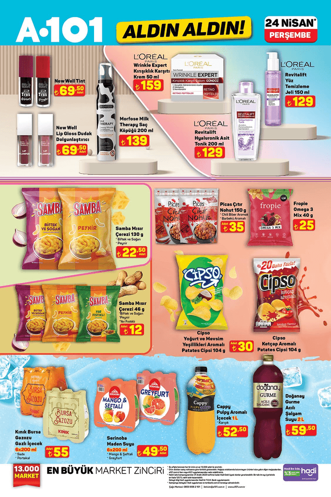 Haftanın fırsat ürünleri (21-28)