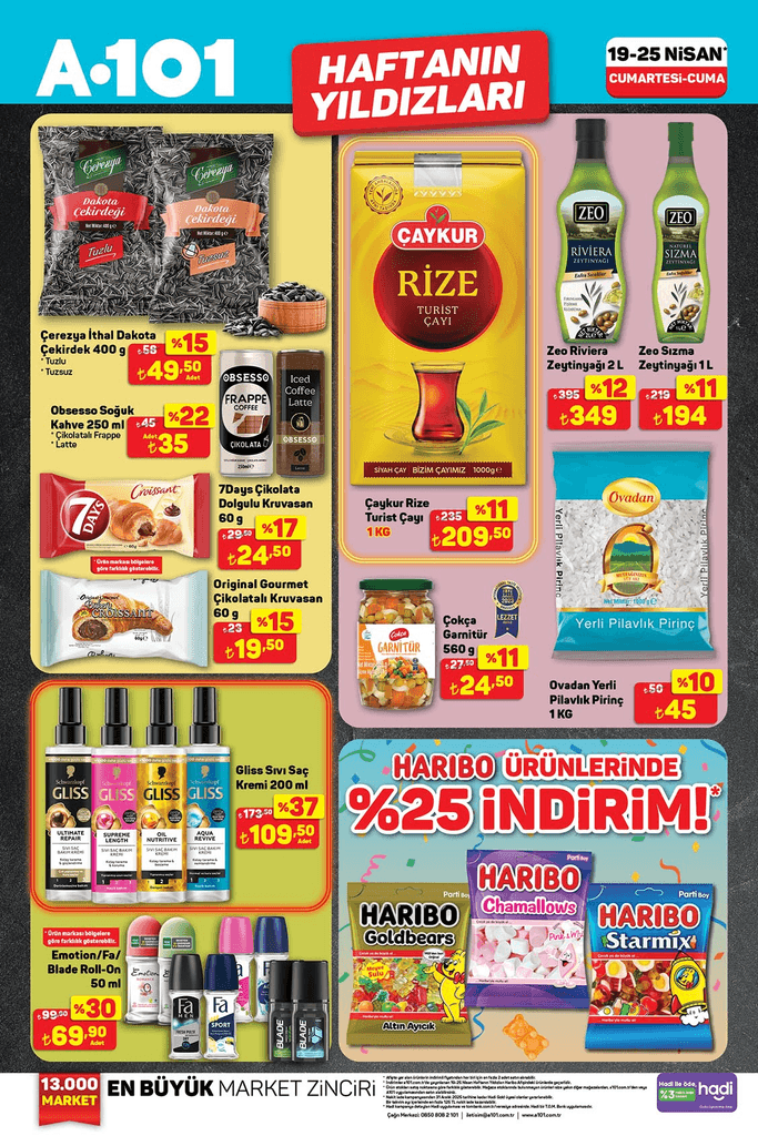 Haftanın fırsat ürünleri (21-28)