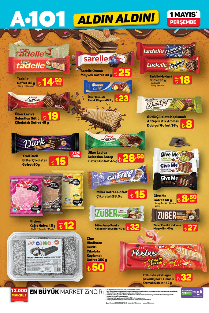 Haftanın fırsat ürünleri (28-5)