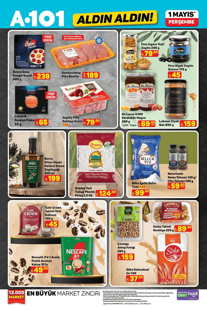 Haftanın fırsat ürünleri (28-5)